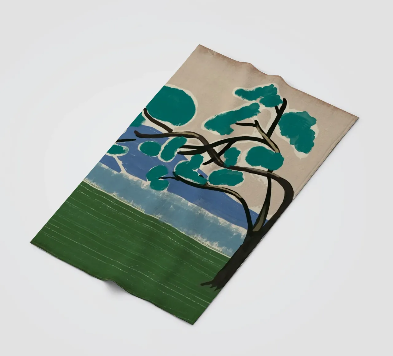 Albero della pioggia coperta in pile da Little Dean