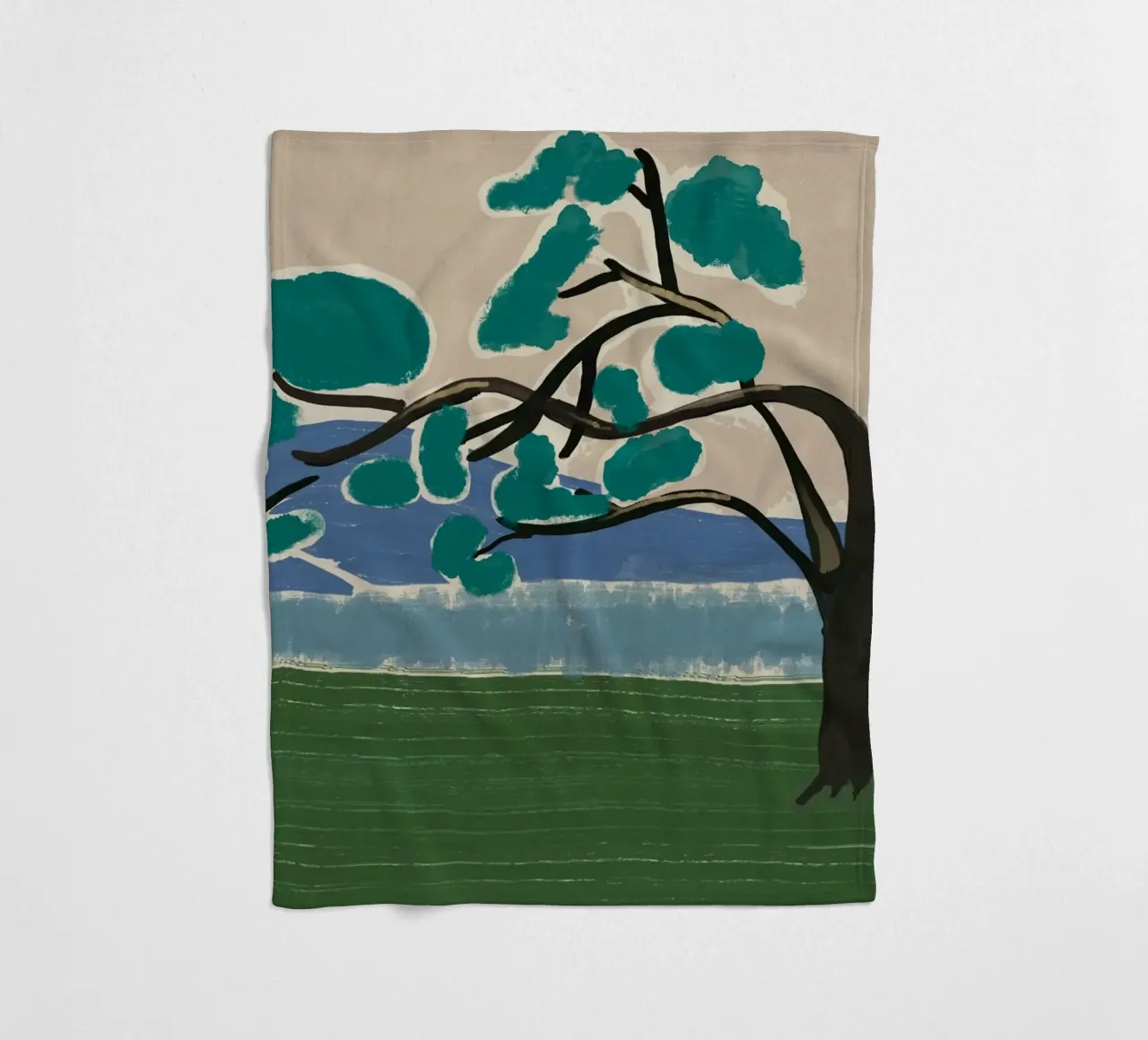 Albero della pioggia coperta in pile da Little Dean