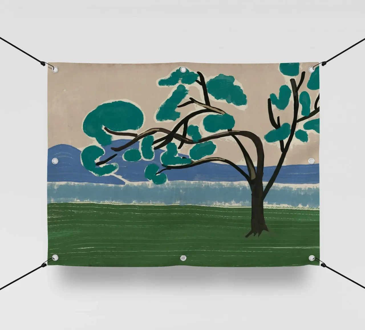 Albero della pioggia telo in pvc da Little Dean