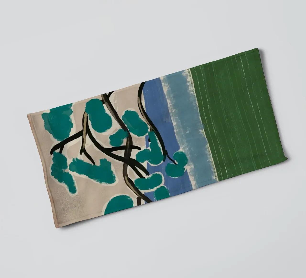 Rain tree towel by Little Dean