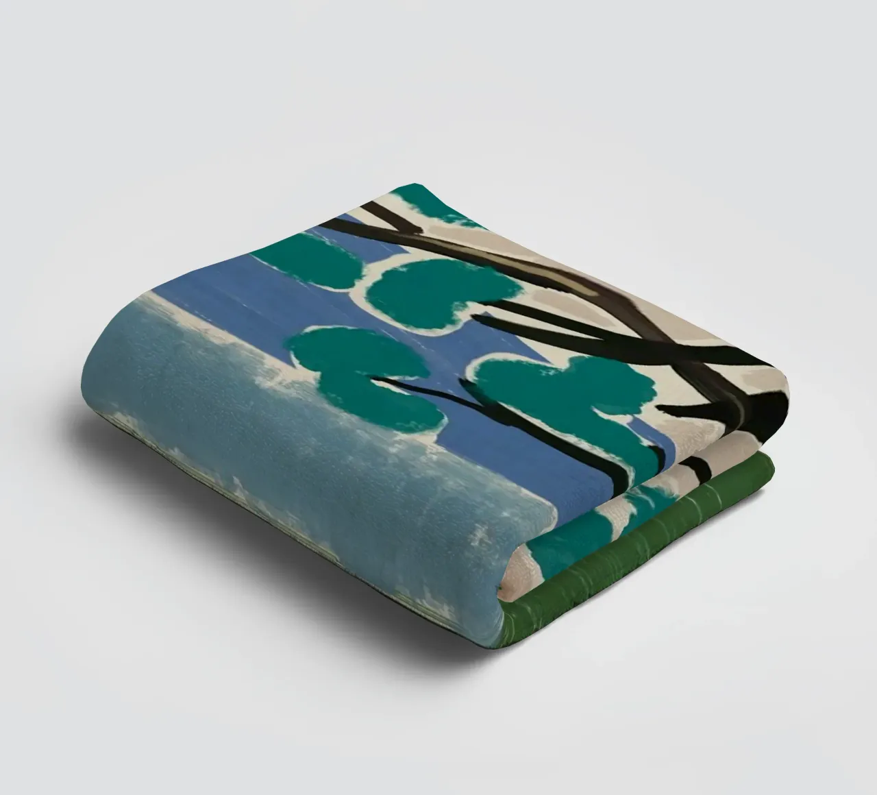Rain tree towel by Little Dean
