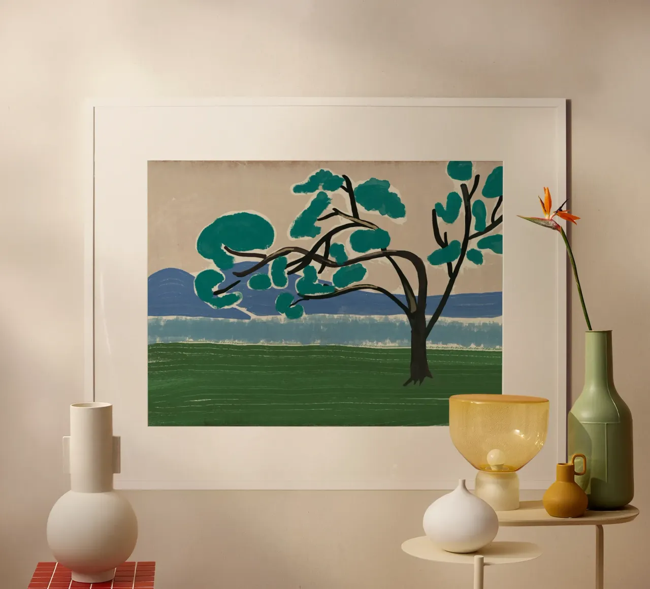 Rain tree poster by Little Dean