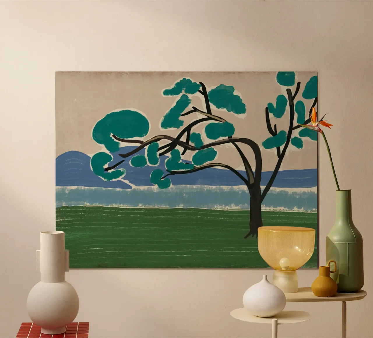 Rain tree poster by Little Dean