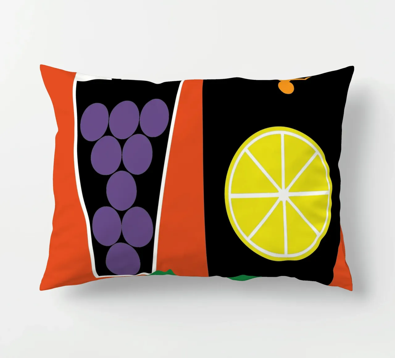 Bicchiere con gamberetti al limone cuscino da LOOK DIFFERENT