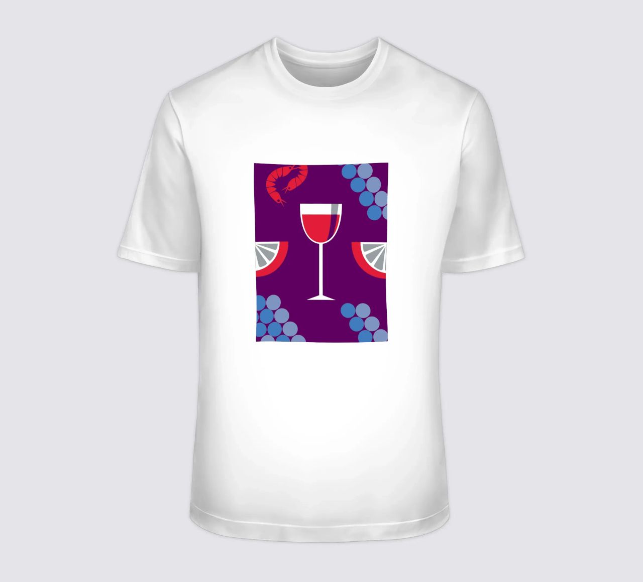 Succo d'uva e limone t-shirt da LOOK DIFFERENT