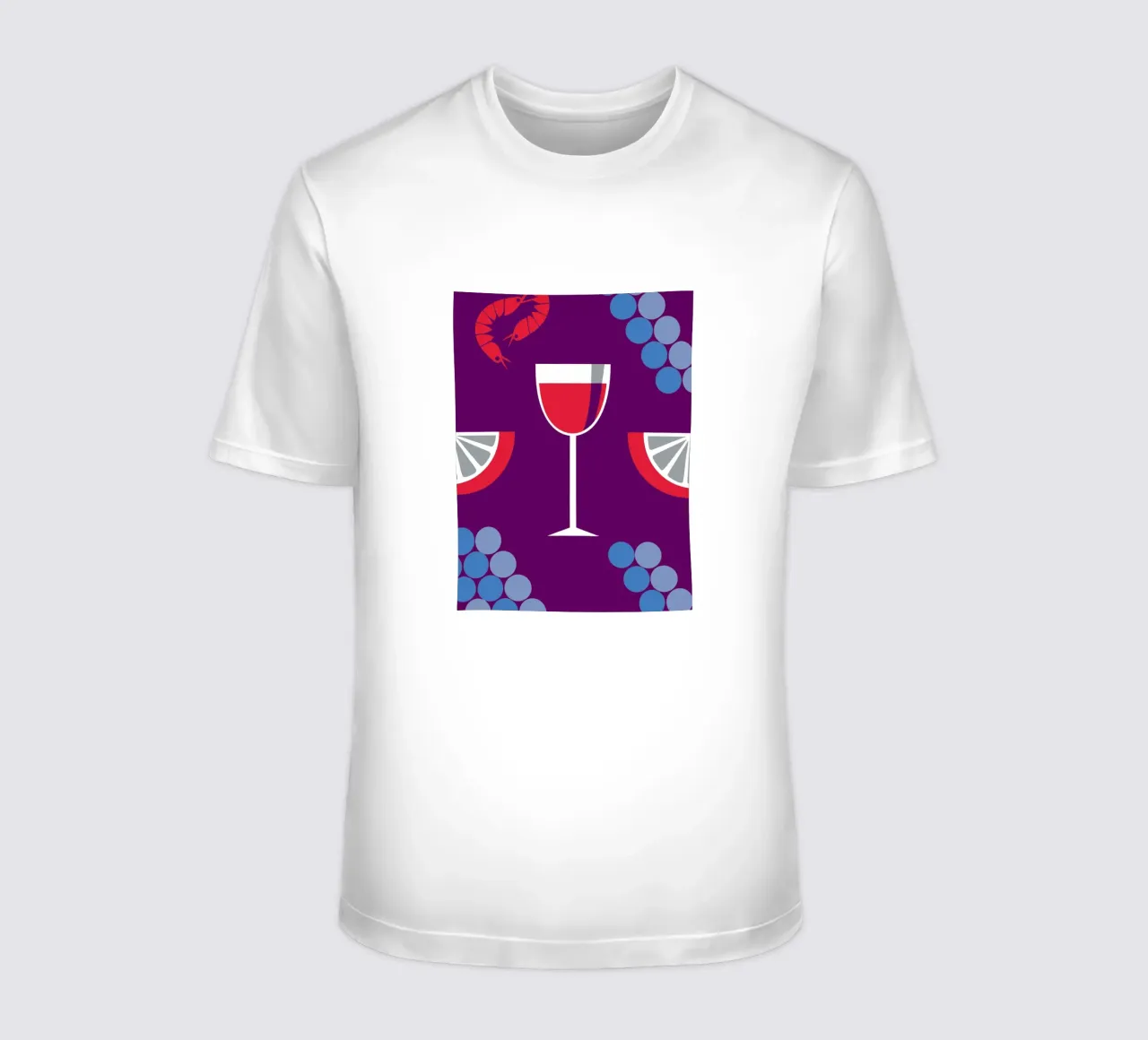 Jus de raisin au citron t-shirt de LOOK DIFFERENT