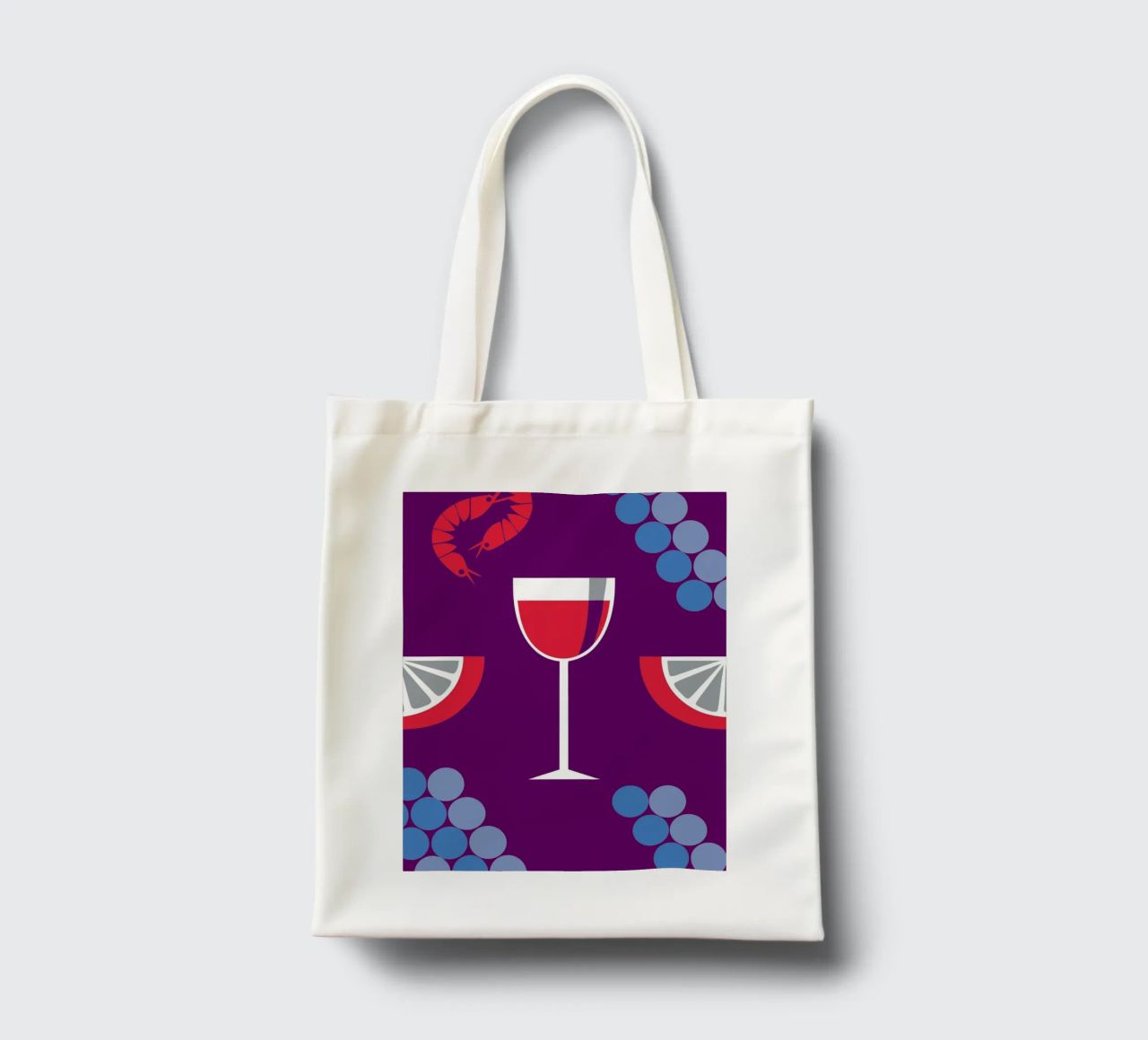 Succo d'uva e limone borsa in juta da LOOK DIFFERENT
