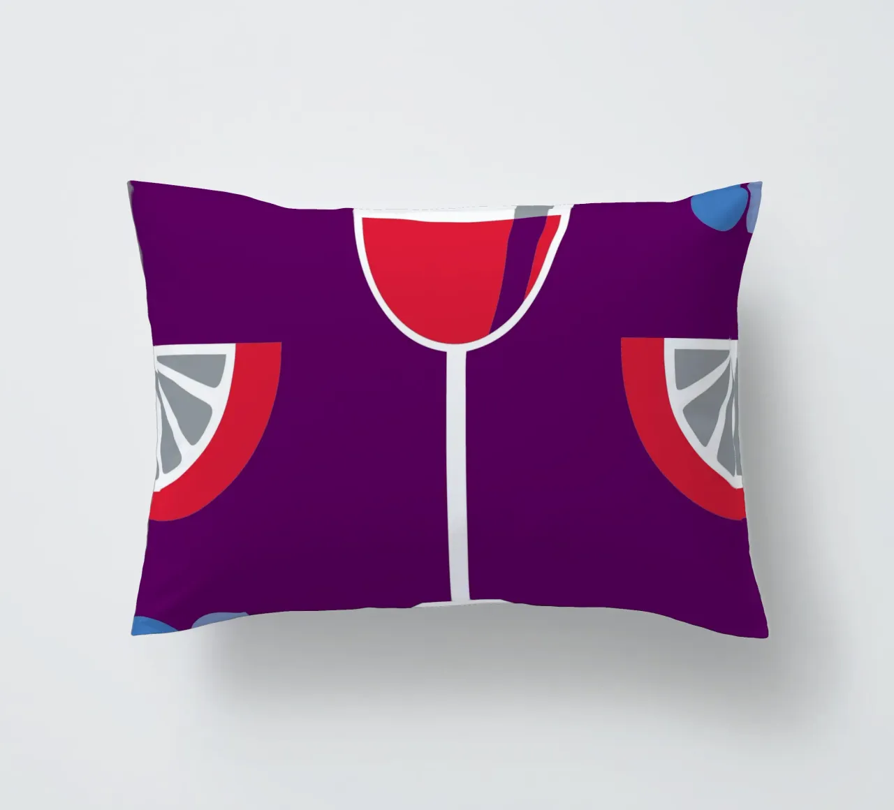 Succo d'uva e limone cuscino da LOOK DIFFERENT