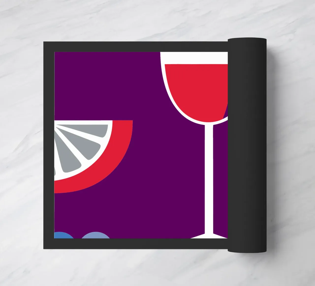 Succo d'uva e limone zerbino da LOOK DIFFERENT