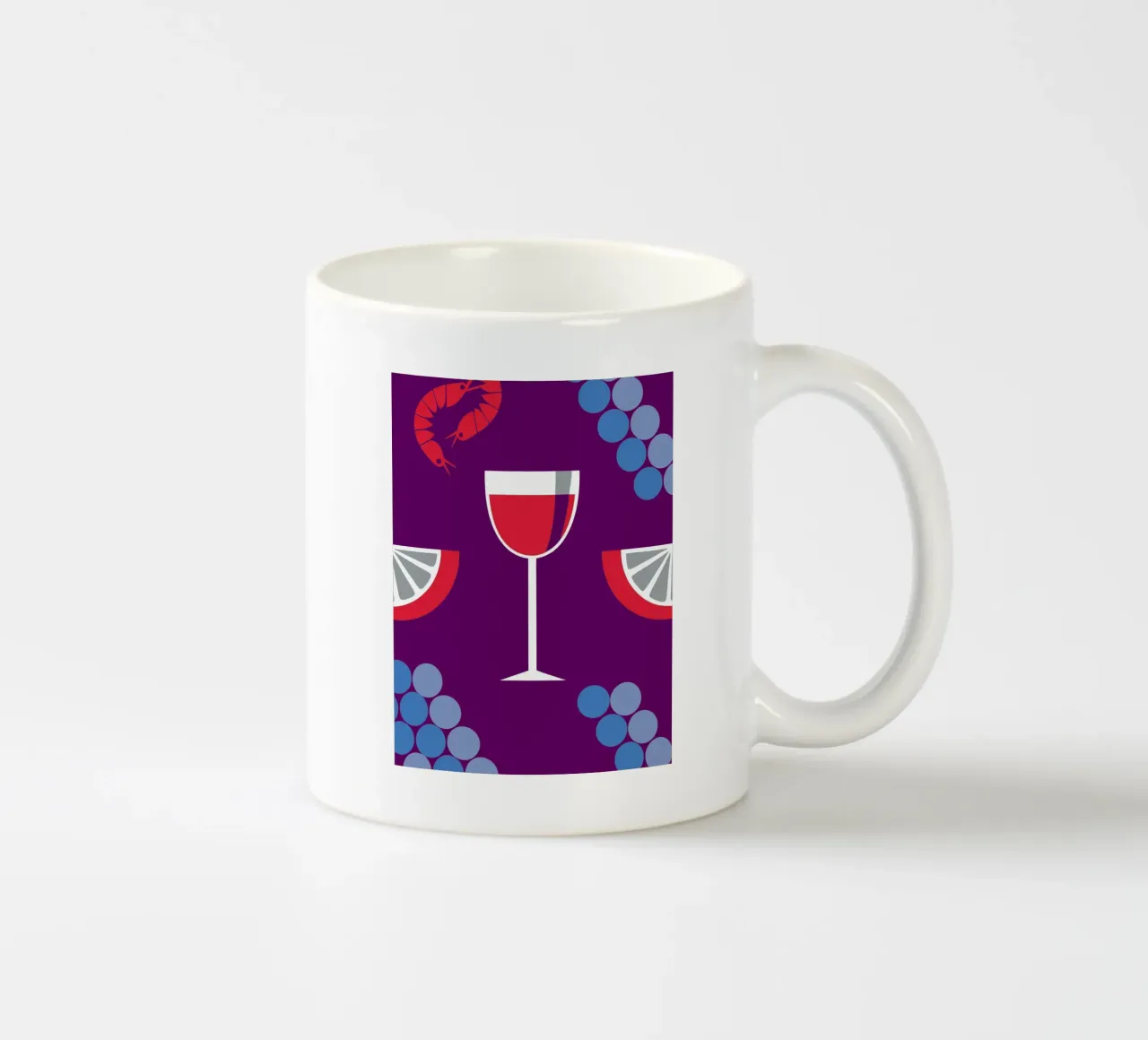 Zumo de uva y limón taza de cerámica de LOOK DIFFERENT