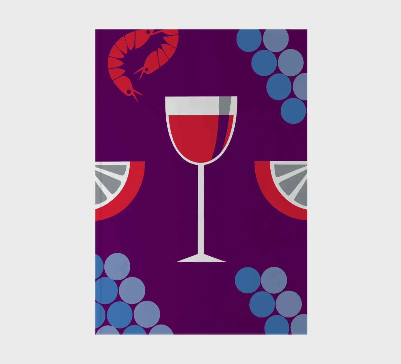 Lemon Grape Juice notebook by LOOK DIFFERENT