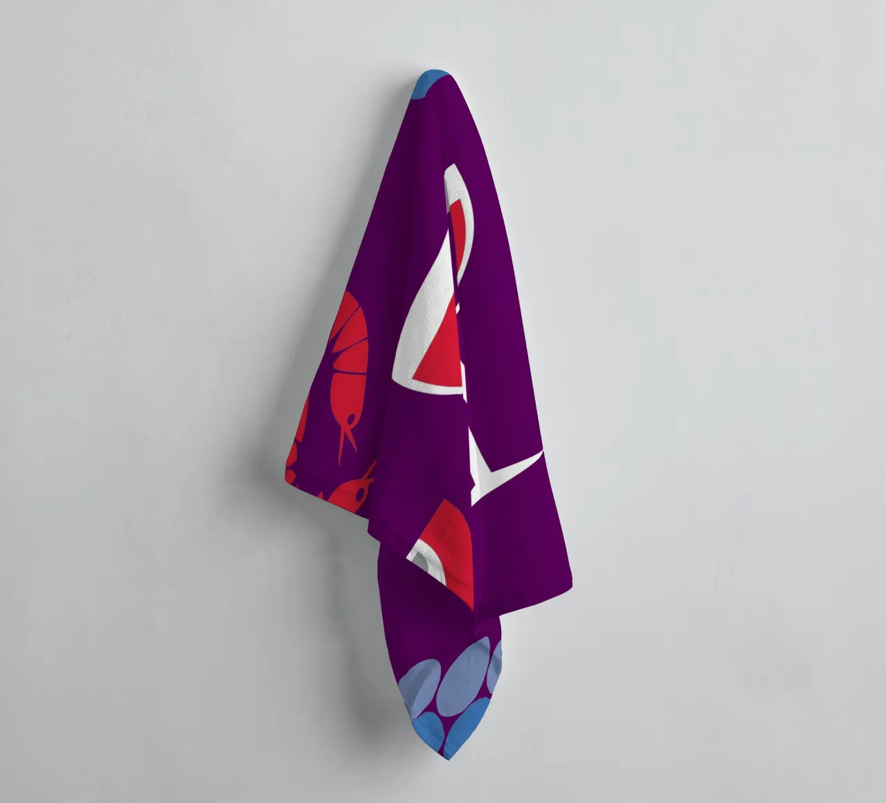 Zitrone Traubensaft Handtuch von LOOK DIFFERENT