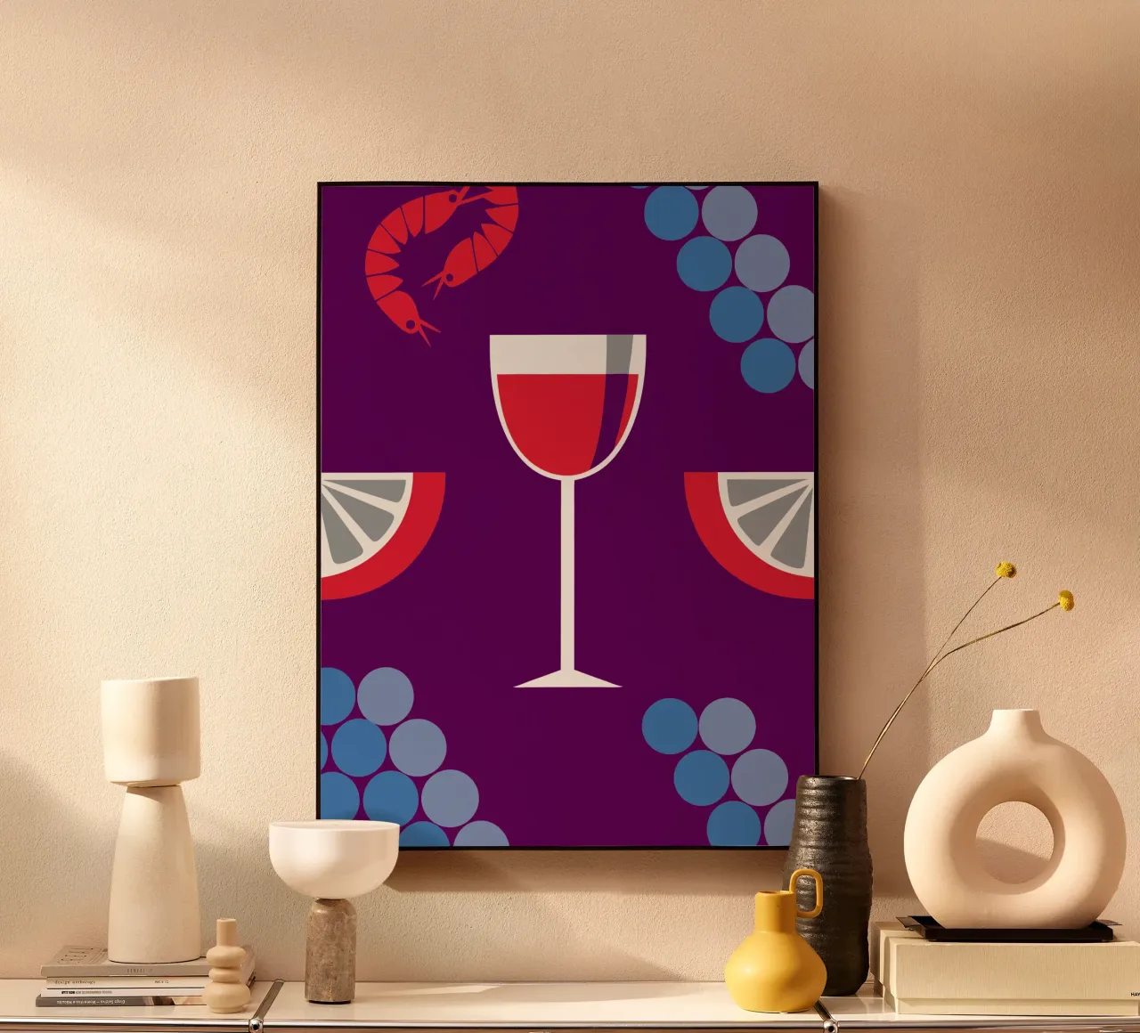 Succo d'uva e limone alluminio dibond da LOOK DIFFERENT