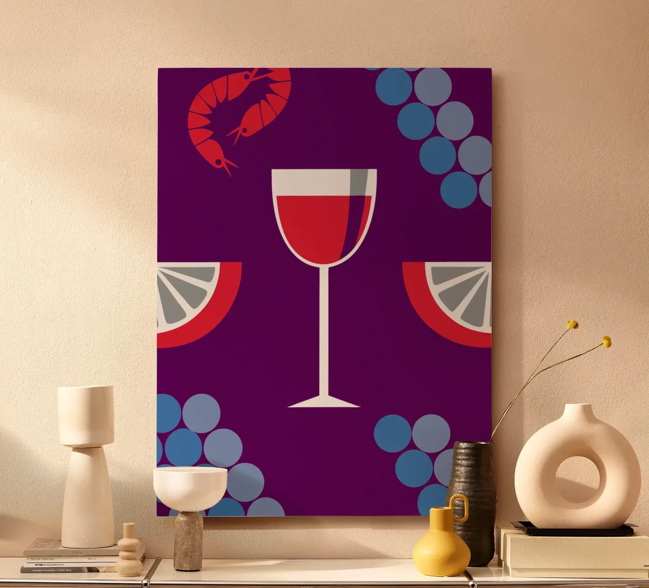 Succo d'uva e limone alluminio dibond da LOOK DIFFERENT