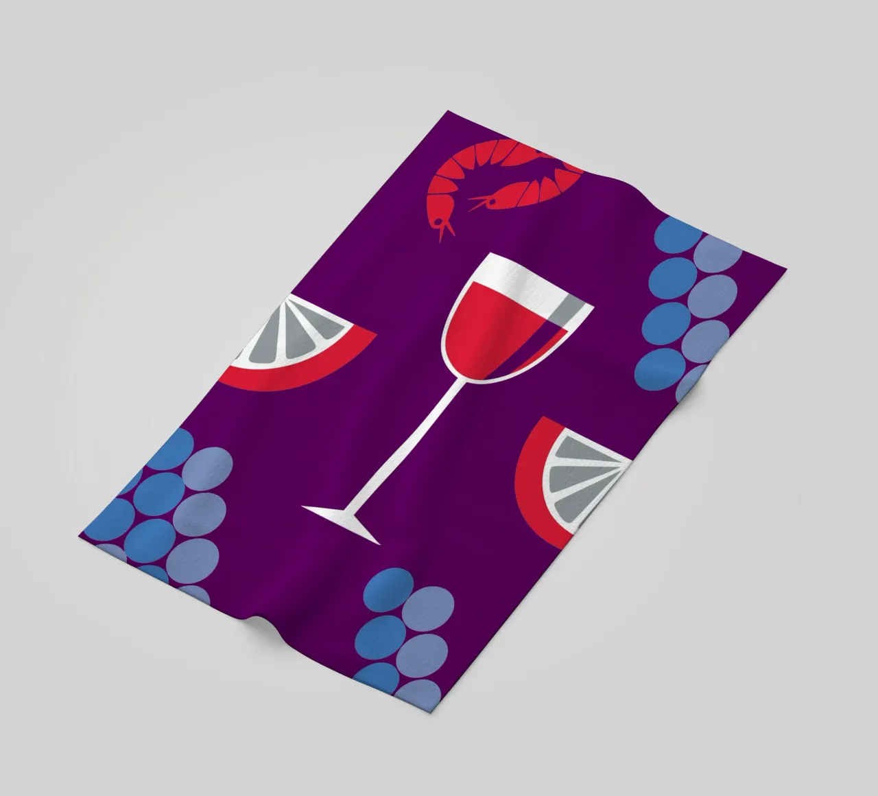 Succo d'uva e limone telo mare da LOOK DIFFERENT