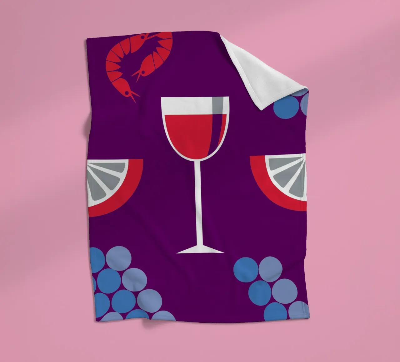 Succo d'uva e limone coperta in pile da LOOK DIFFERENT