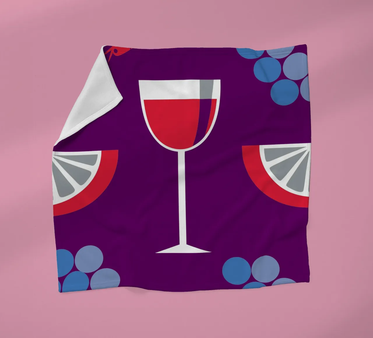 Succo d'uva e limone coperta in pile da LOOK DIFFERENT