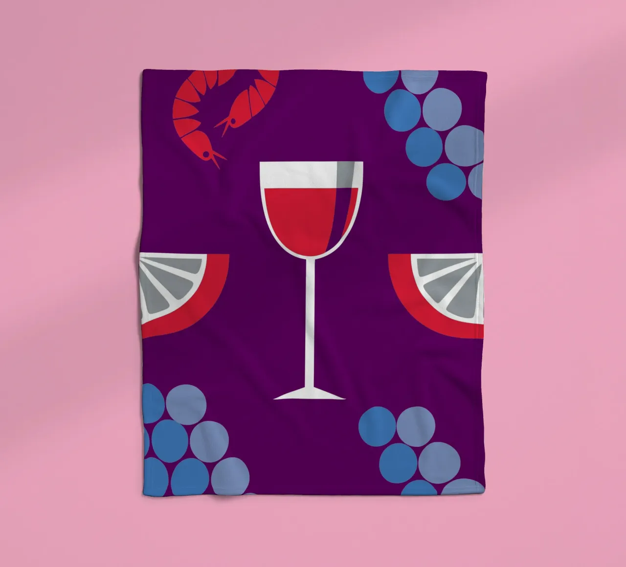 Succo d'uva e limone coperta in pile da LOOK DIFFERENT