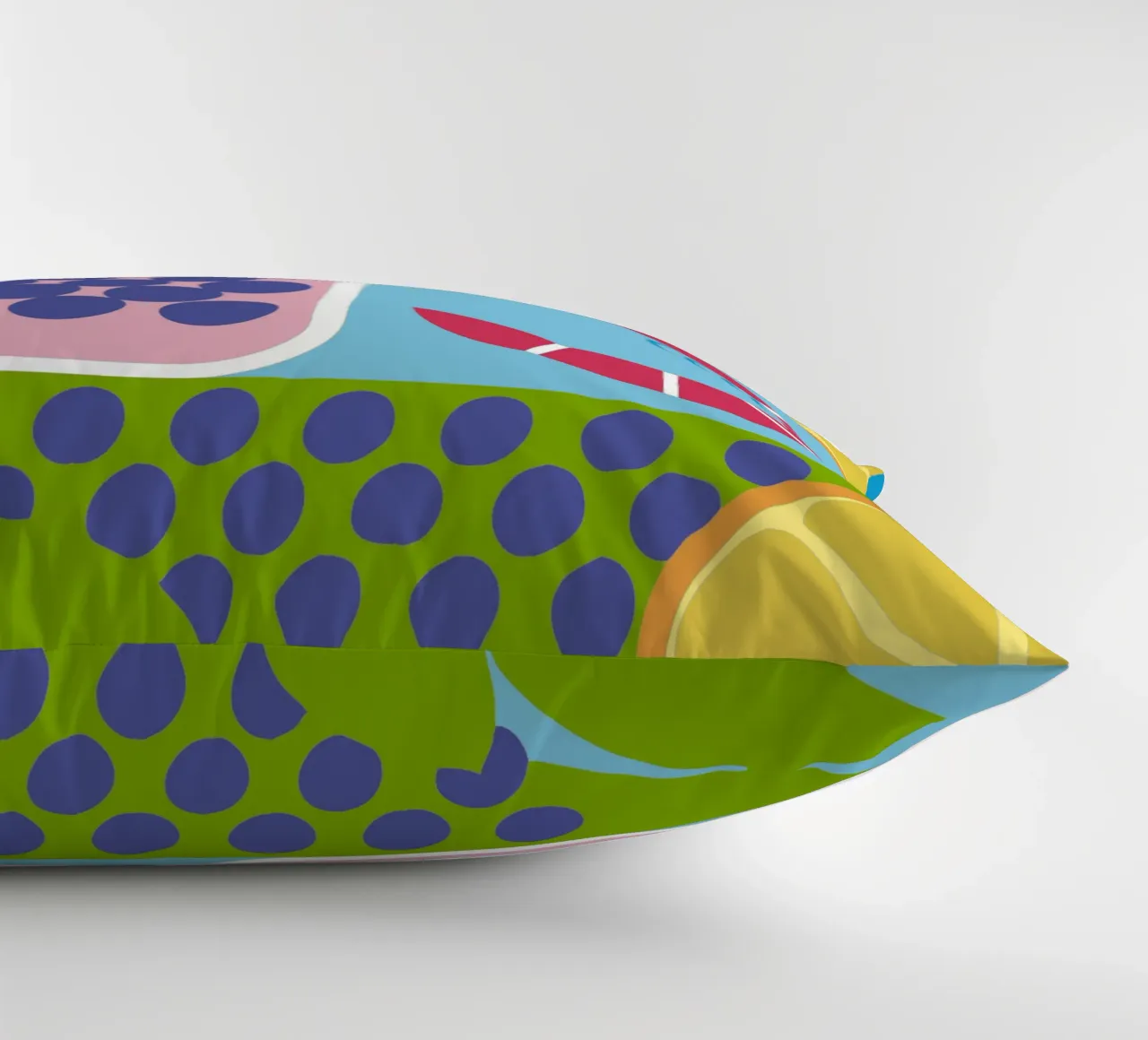 Gamberi al limone Uva cuscino da LOOK DIFFERENT