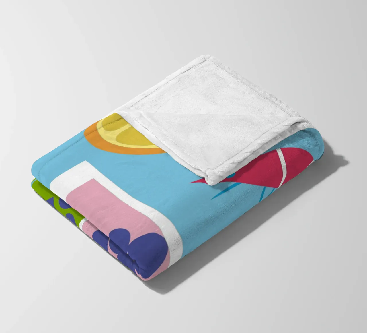 Gamberi al limone Uva coperta in pile da LOOK DIFFERENT