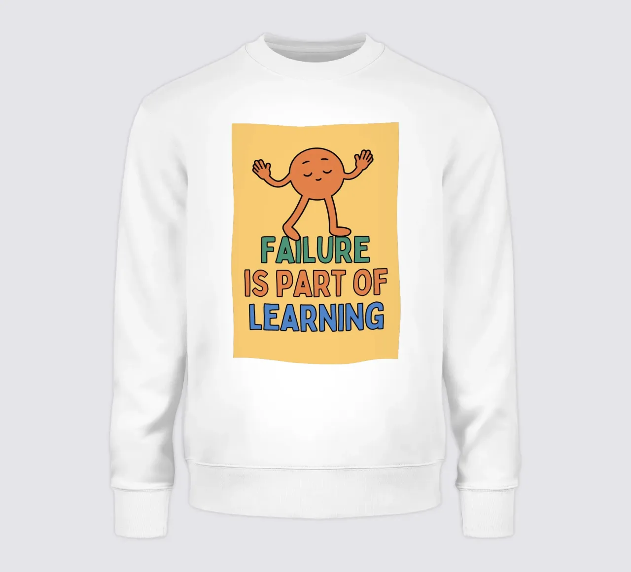 Scheitern ist Teil des Lernens Sweatshirt von Andara shop
