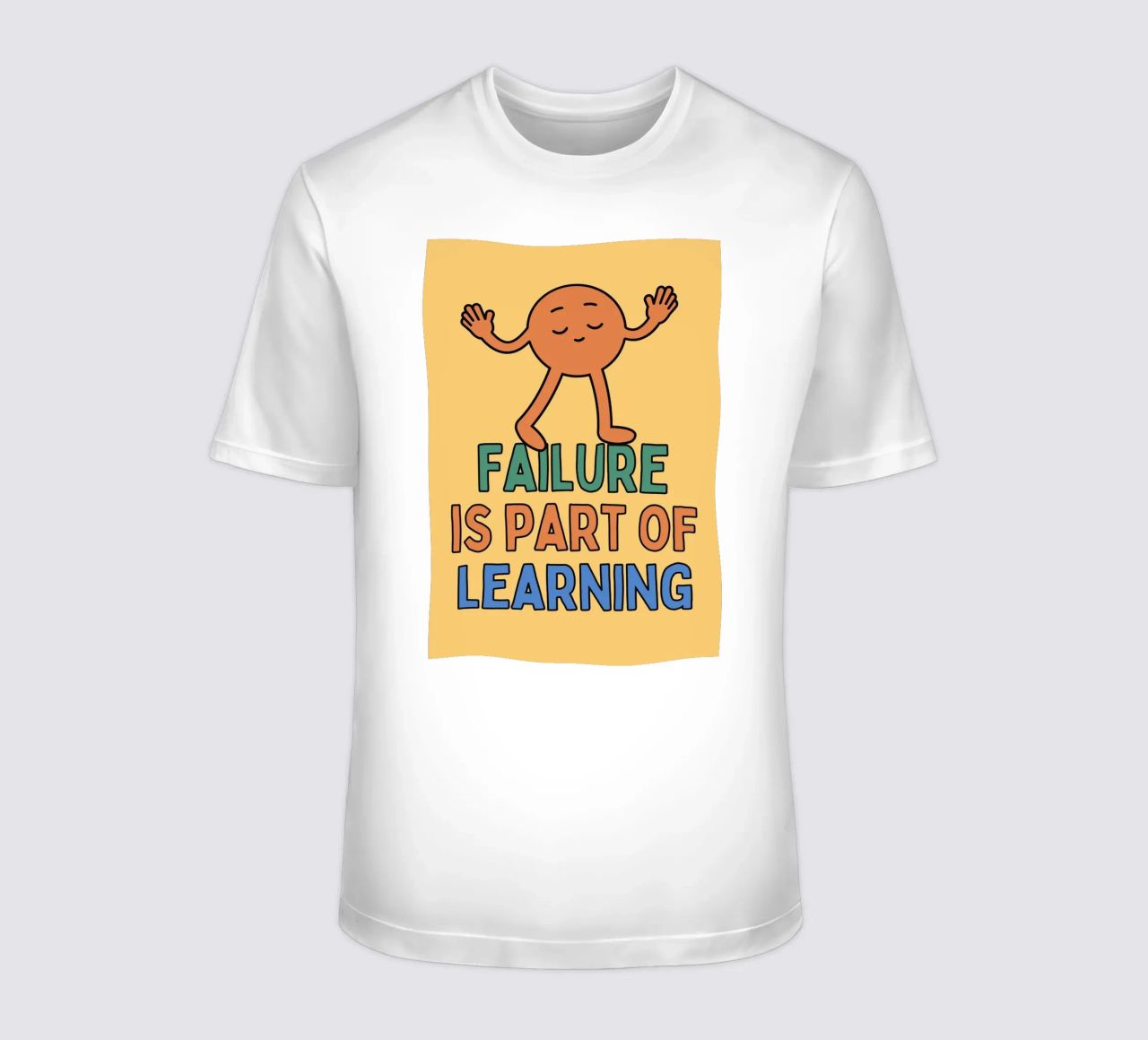 Il fallimento fa parte dell'apprendimento t-shirt da Andara shop