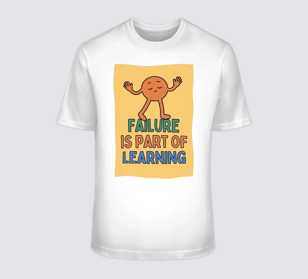 el fracaso forma parte del aprendizaje camiseta de Andara shop