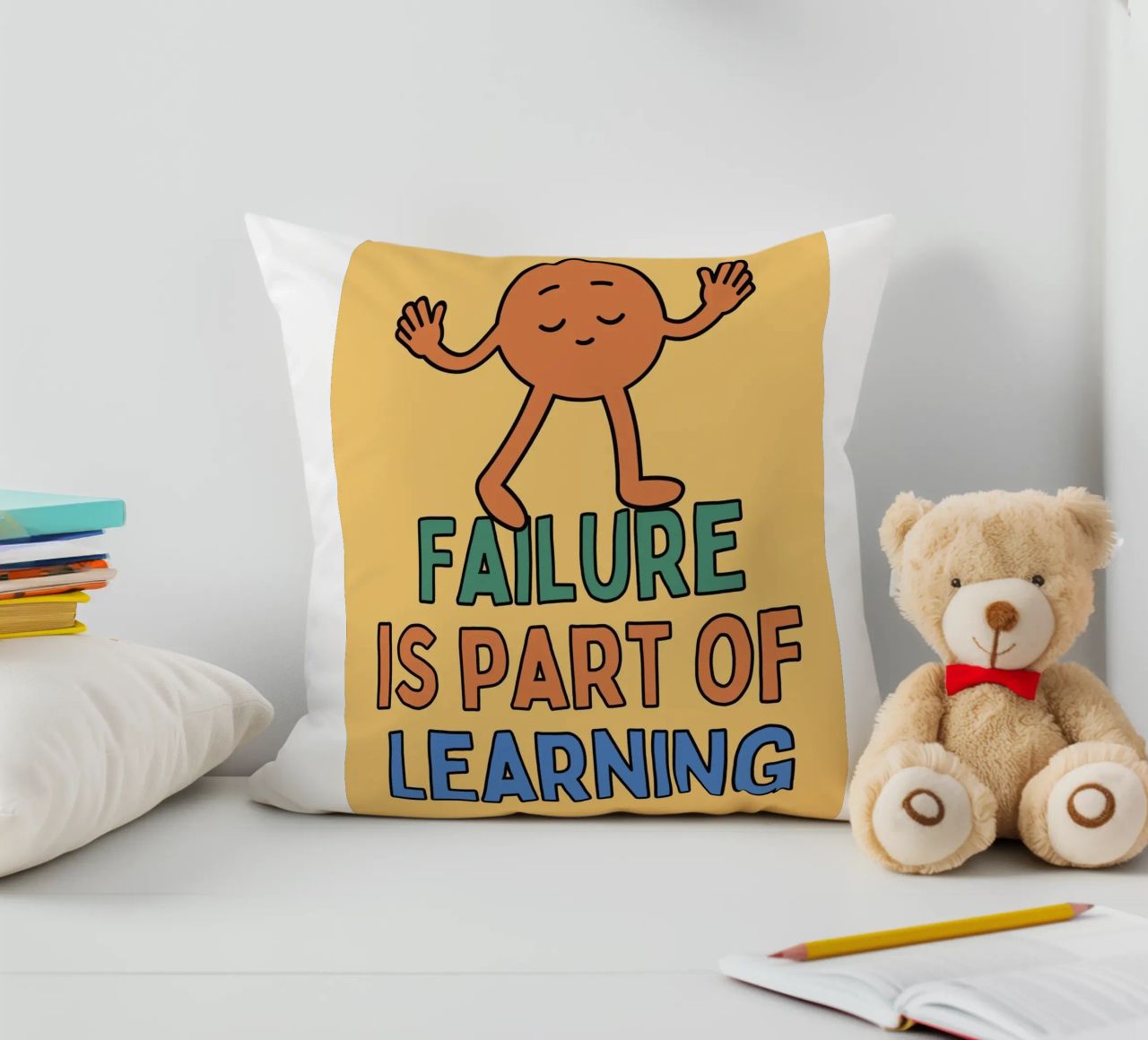 Il fallimento fa parte dell'apprendimento cuscino da Andara shop