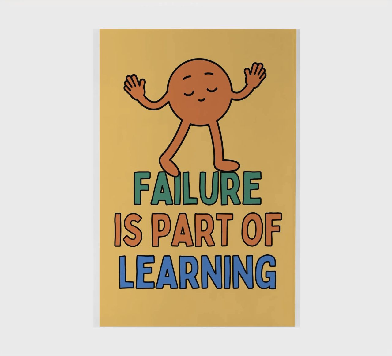 failure is part of learning notebook by Andara shop