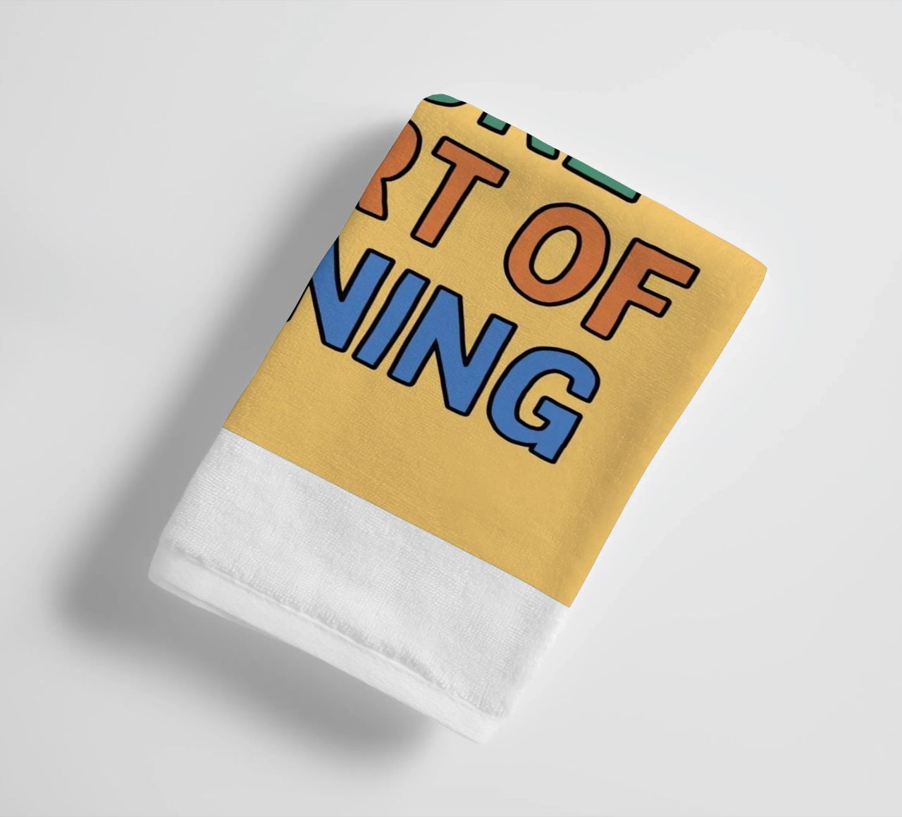 failure is part of learning towel by Andara shop