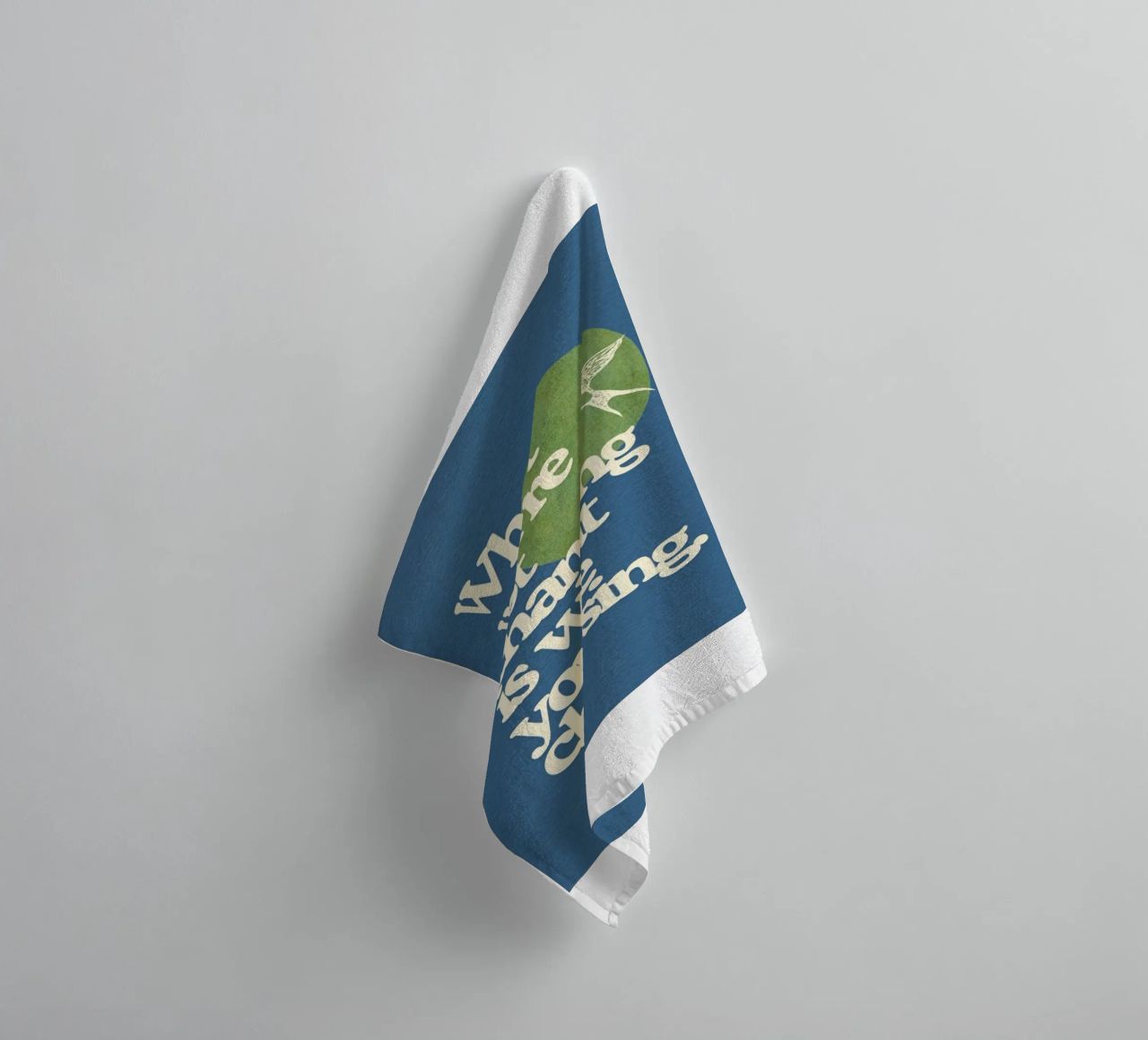 what you're not changing is what you're choosing towel by Andara shop