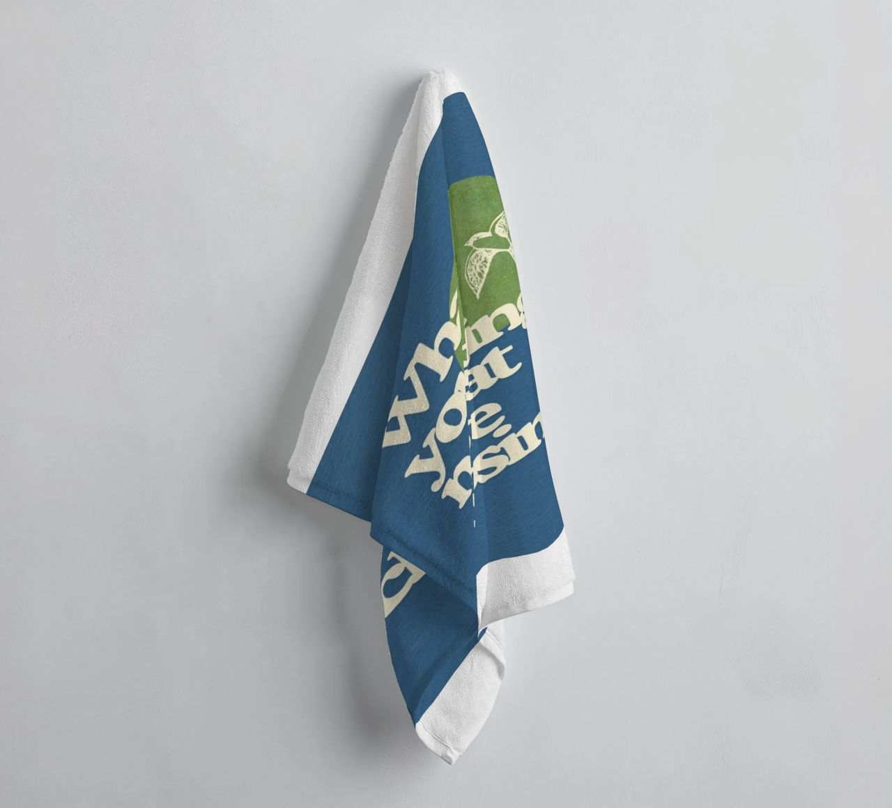 what you're not changing is what you're choosing towel by Andara shop