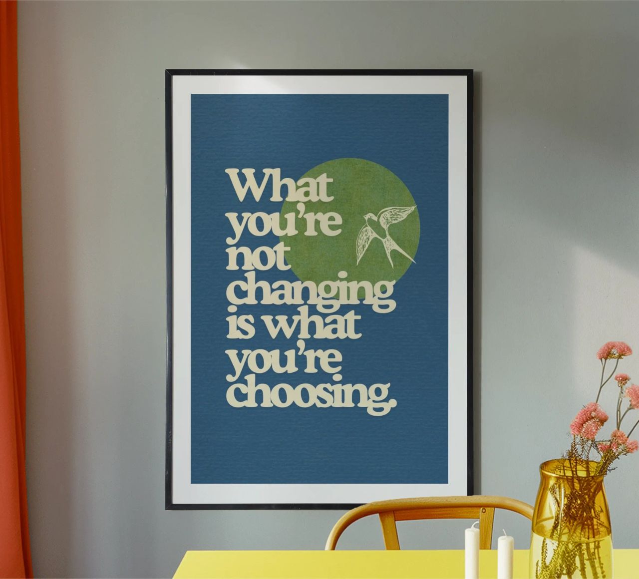 what you're not changing is what you're choosing hahnemühle by Andara shop