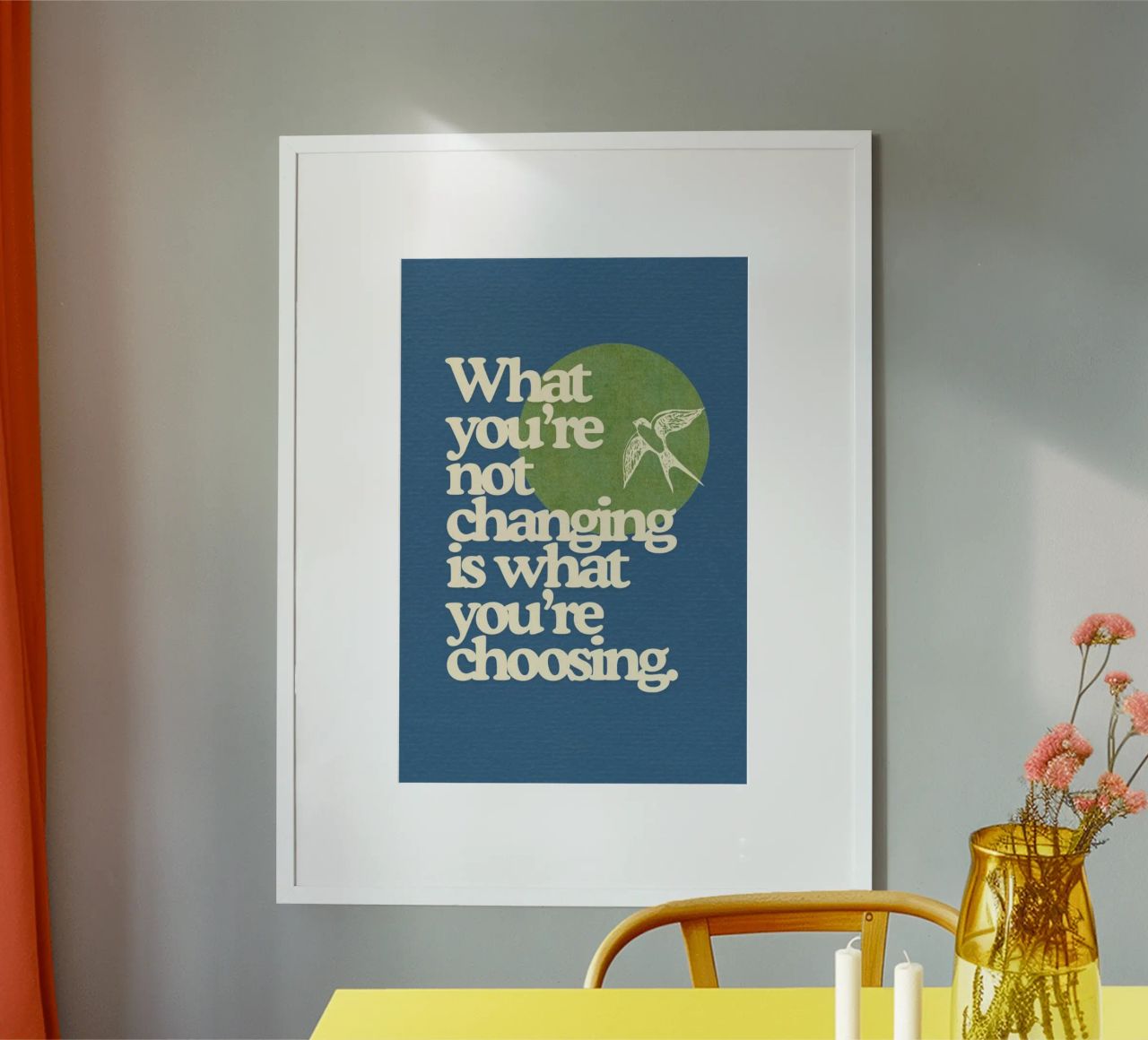 what you're not changing is what you're choosing hahnemühle by Andara shop