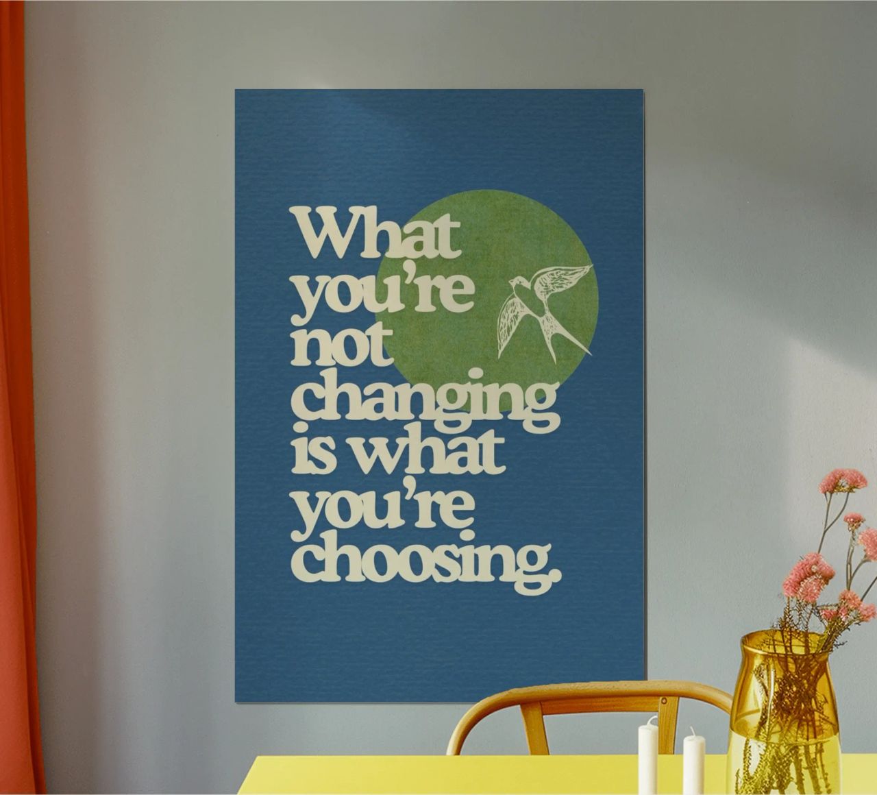 what you're not changing is what you're choosing hahnemühle by Andara shop