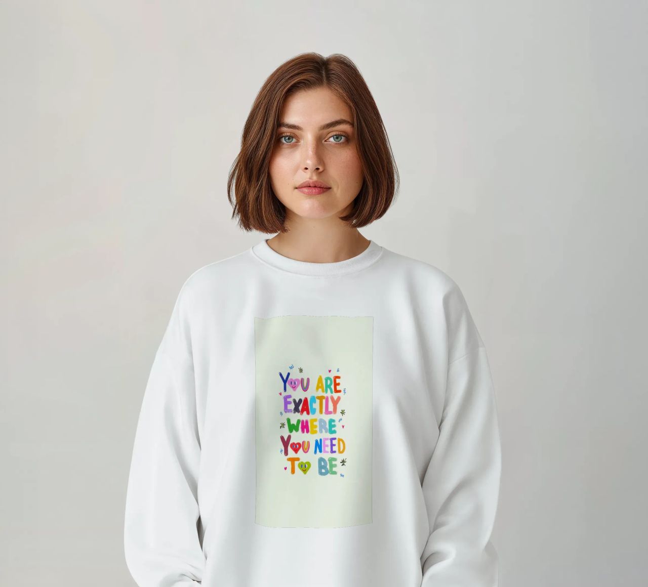 siete esattamente dove dovete essere felpa da Andara shop