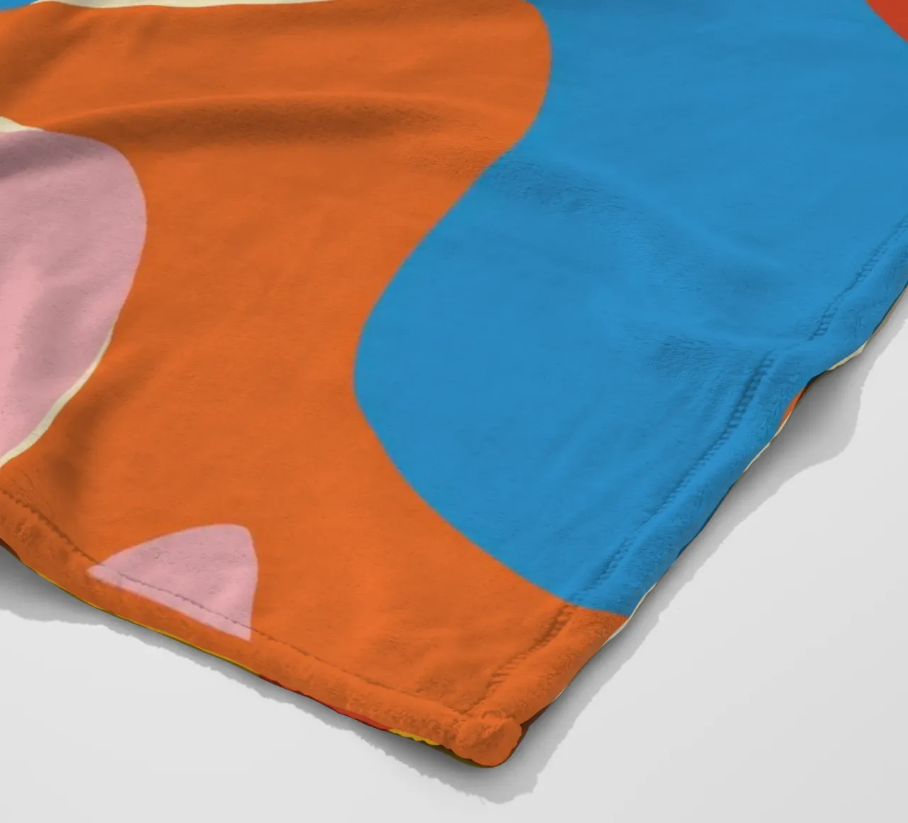 Forme astratte dinamiche coperta in pile da Little Dean
