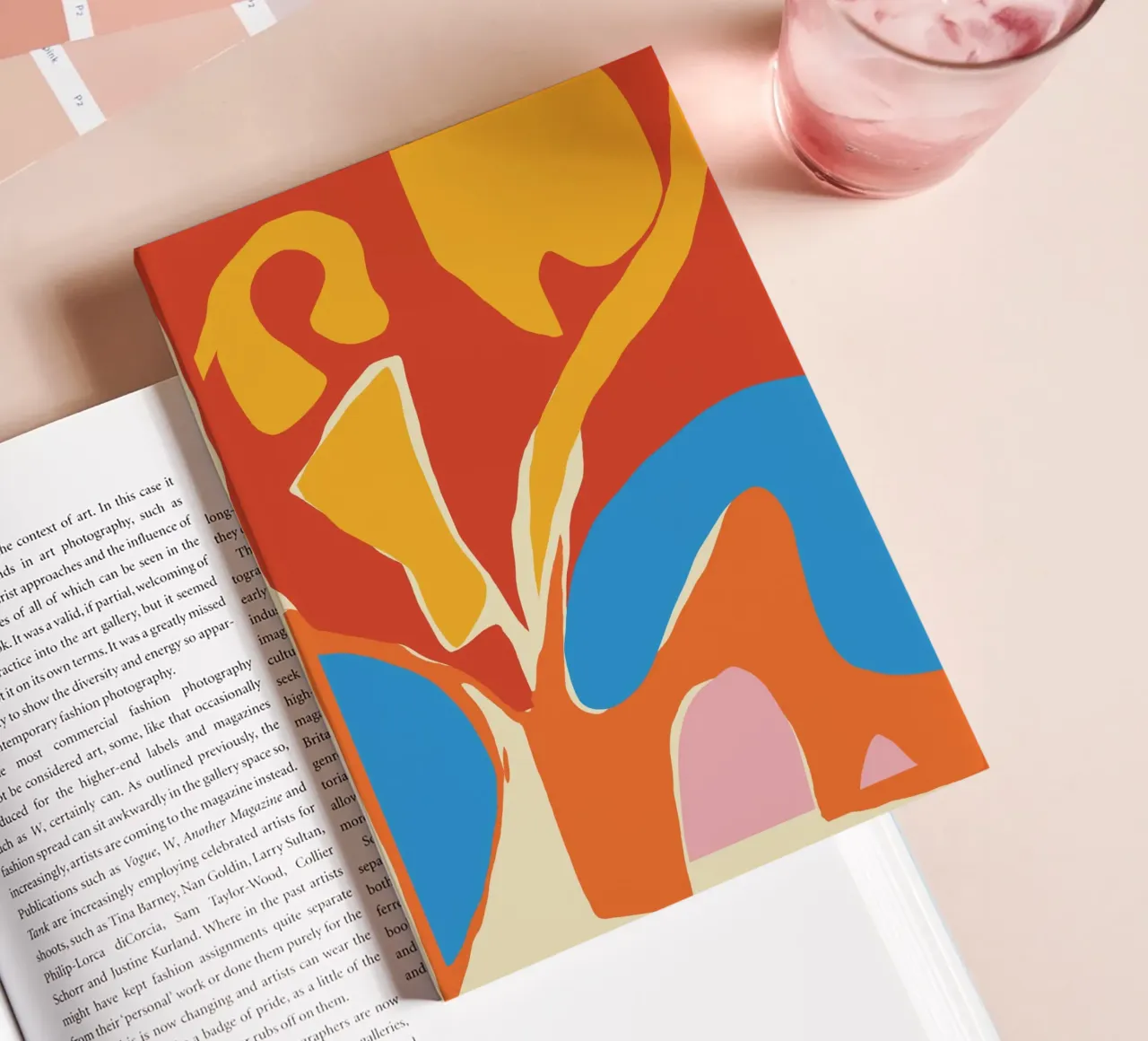 Formes abstraites dynamiques carnet de notes de Little Dean