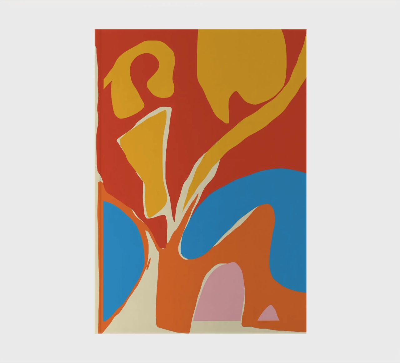 Dynamic abstract shapes notebook by Little Dean