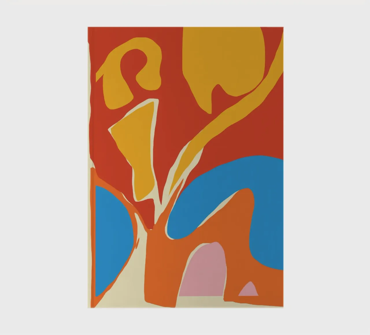 Formes abstraites dynamiques carnet de notes de Little Dean