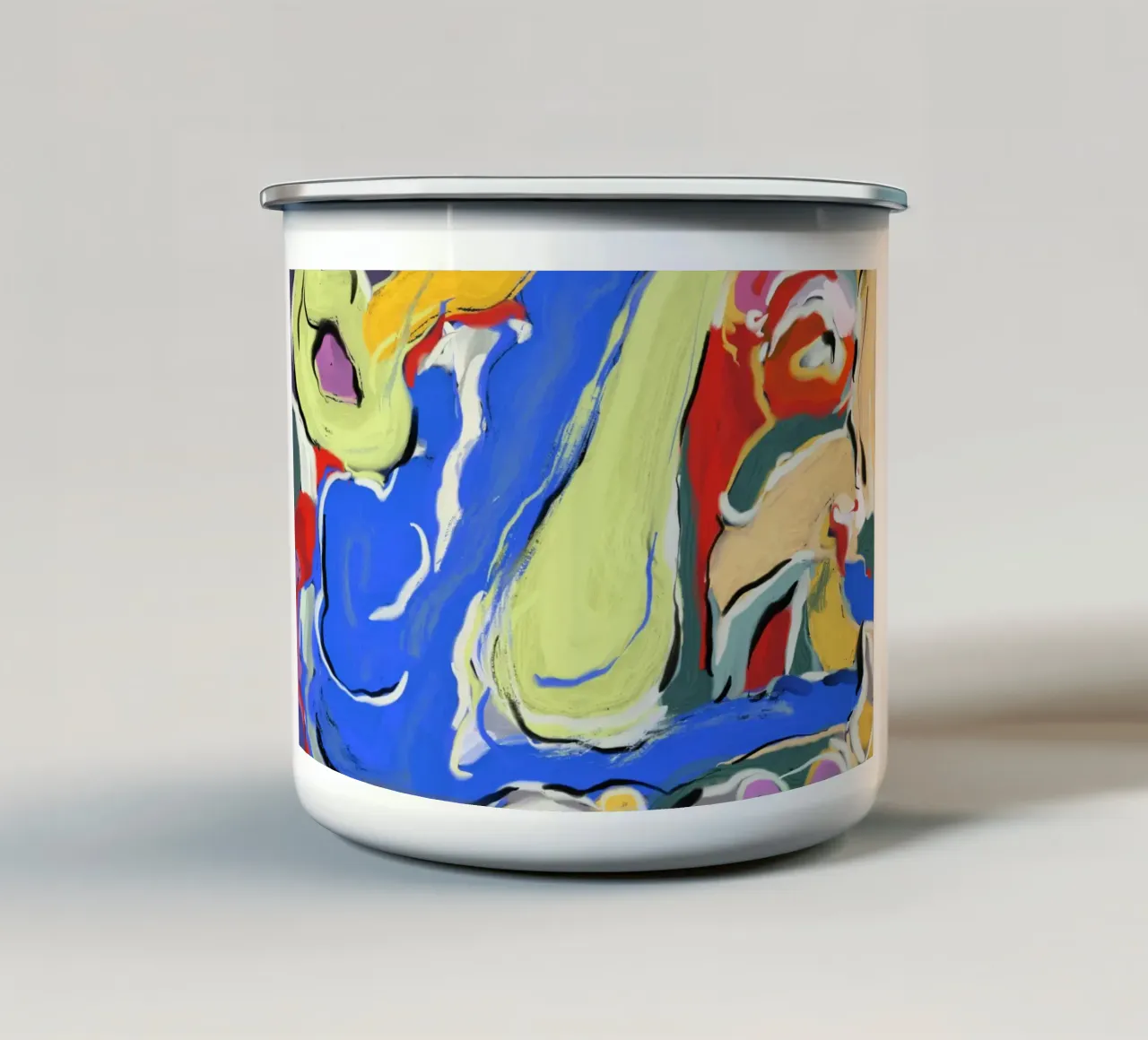 Fluidità dinamica tazza in smalto da Little Dean