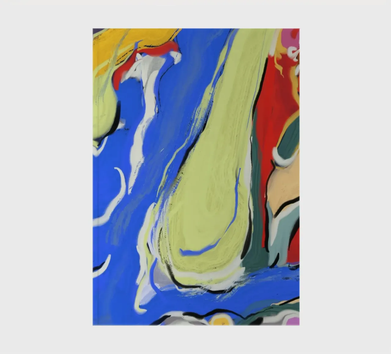 Dynamic fluidity notebook by Little Dean