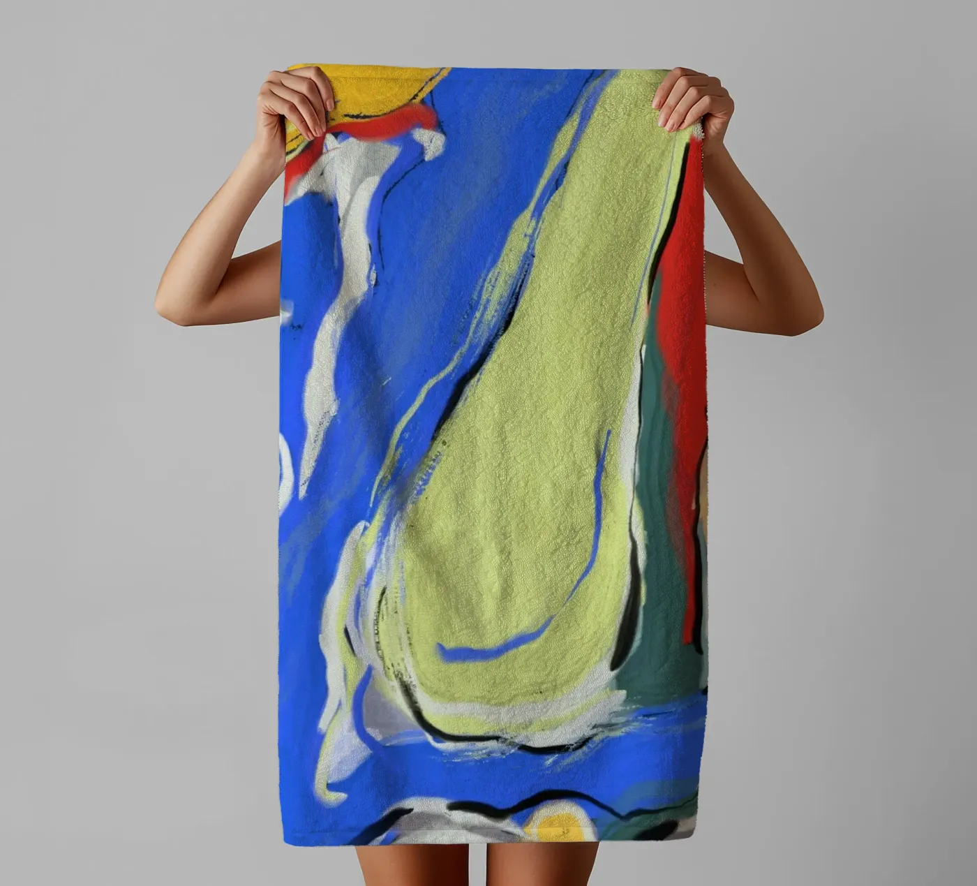 Dynamic fluidity towel by Little Dean