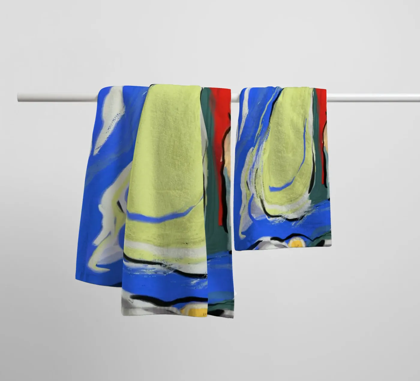 Dynamic fluidity towel by Little Dean