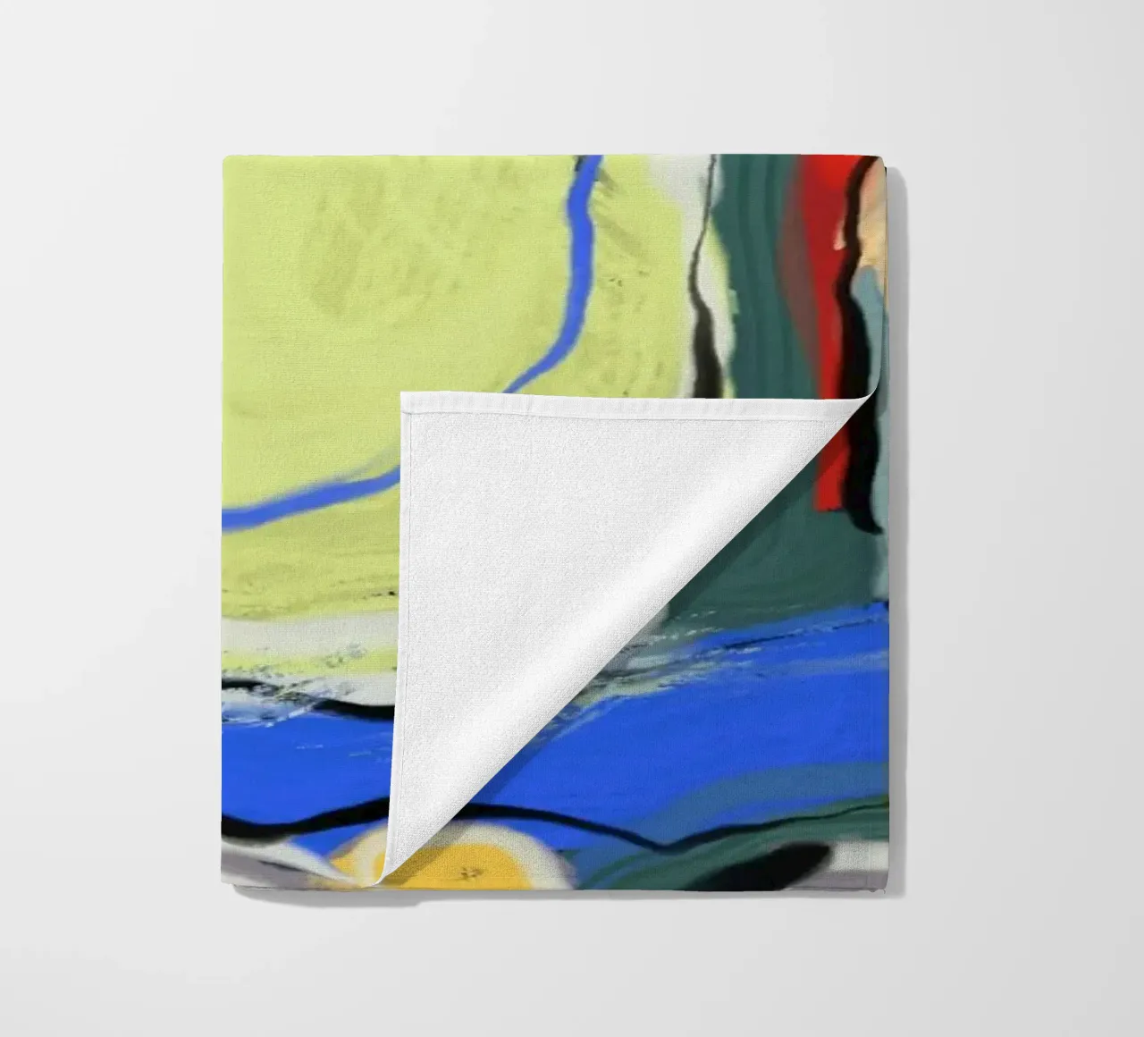 Dynamic fluidity beach towel by Little Dean