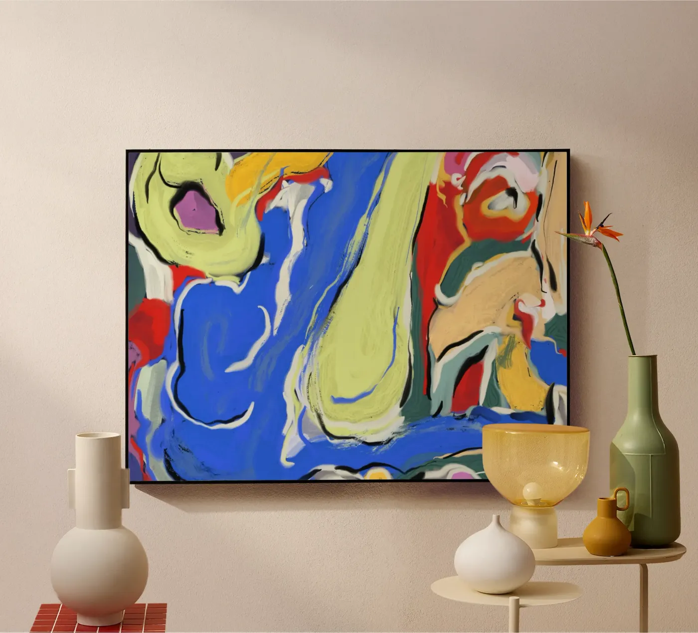 Dynamische Fließfähigkeit Acryl-Glas von Little Dean