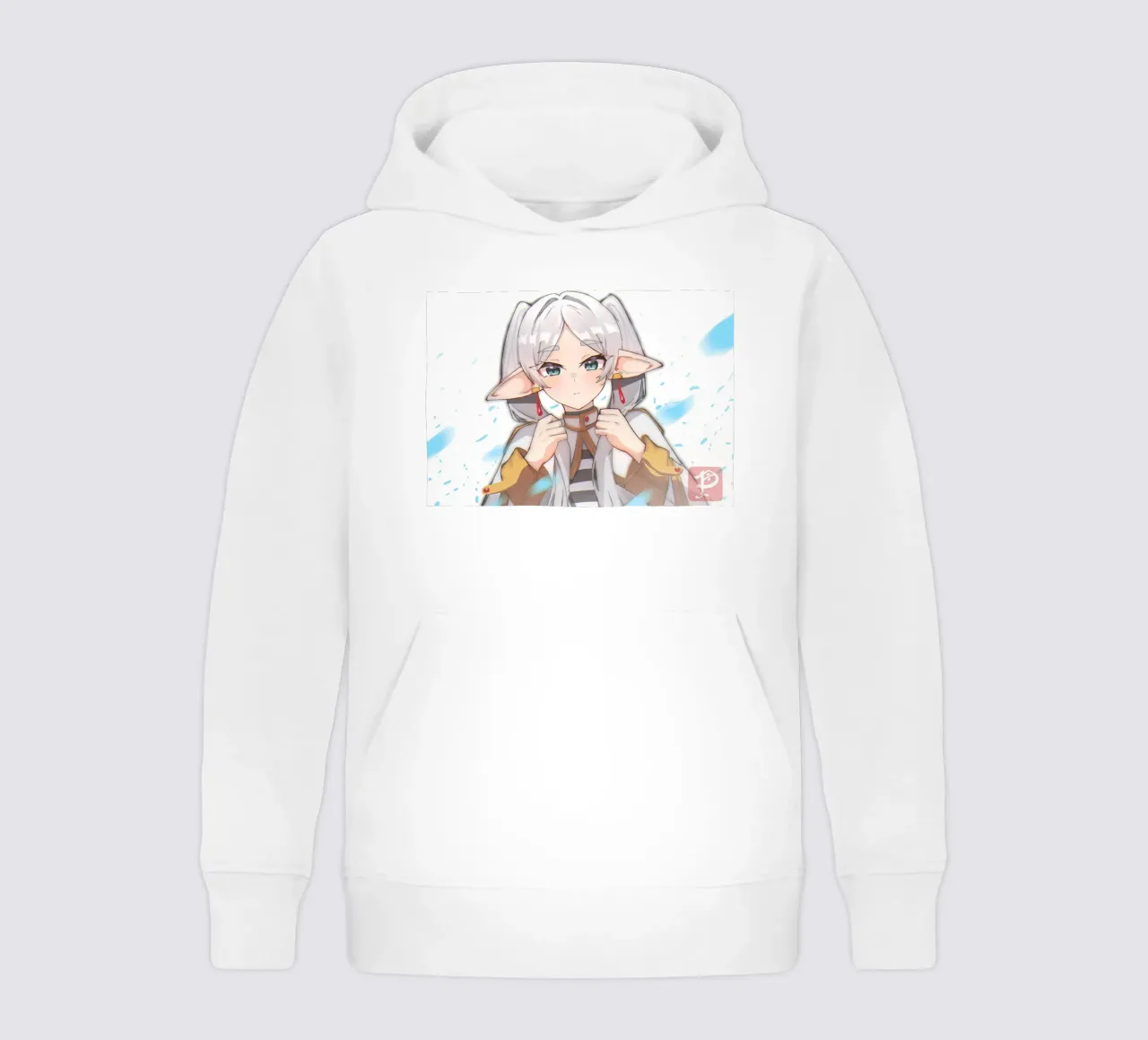 ragazza timida felpa bambino con cappuccio da Evie Shop
