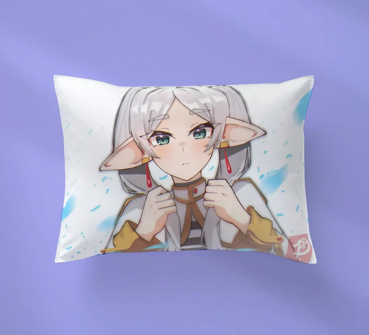 ragazza timida cuscino da Evie Shop