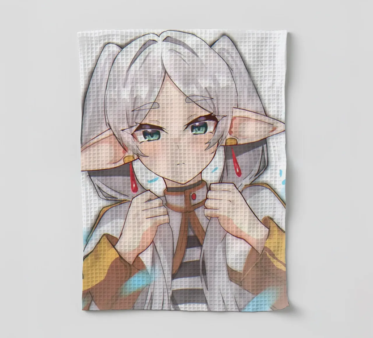 ragazza timida canovaccio da cucina da Evie Shop