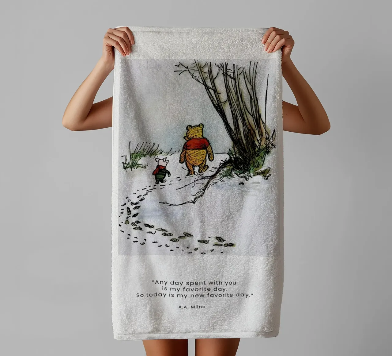 Favourite Day II serviette de bain de Vintage by JUNIQE